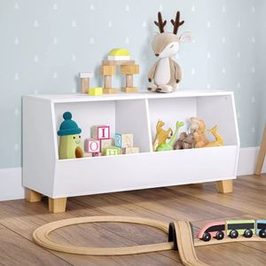 Organizador De Brinquedos Bethoven 100% Mdf Quarto Criança