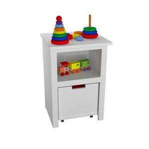 Organizador Infantil Com Baú Aquiles 100% Mdf