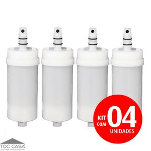 Kit 04 Refil Blindado Universal Branco