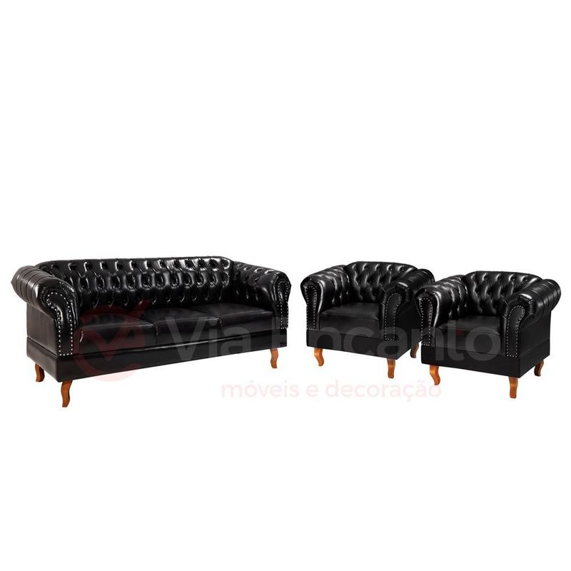 Poltrona Chesterfield Duque