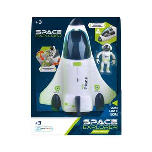 Ônibus Espacial Space Explorer Multikids - Br1505 Branco