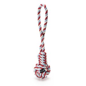 Brinquedo De Corda Para Cães Corda Com Argola Mimo Preto G