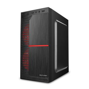 Gabinete Gamer Micro Atx 2 Coolers Ga206 Preto