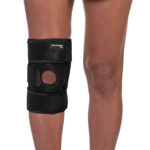 Joelheira Com Orificio Tam. M Multilaser - Hc343 Preto M