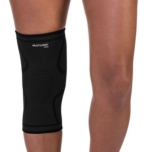 Joelheira Elástica Unissex Tam M Multilaser - Hc338 Preto M