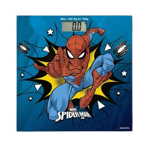 Balança Digital Homem Aranha Marvel Multilaser Saúde Preto