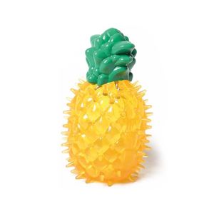 Brinquedo De Borracha Para Cães Abacaxi Pp146 Amarelo