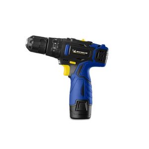 Kit Parafusadeira Furadeira De Impacto 12v Michelin Azul 12