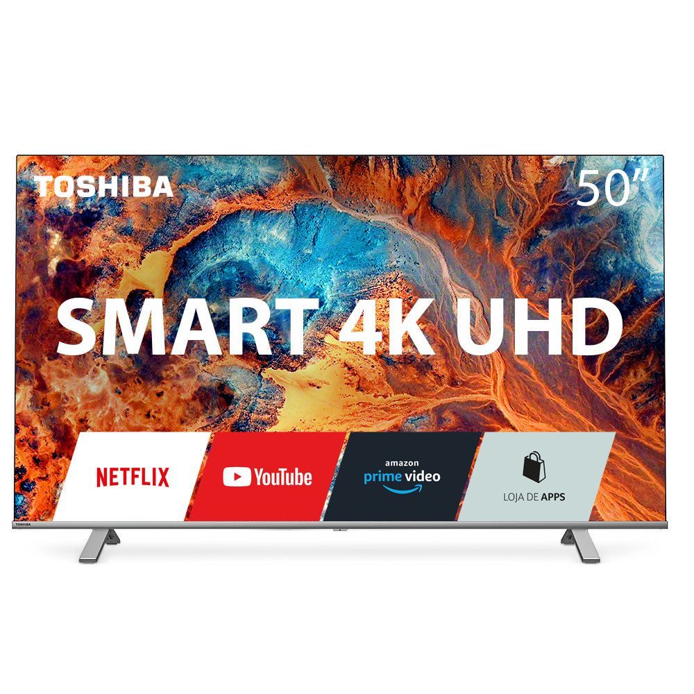 Tv 50" Dled Toshiba 4k - Ultra Hd Smart - 50c350kb