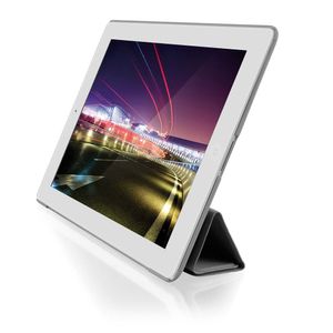 Case E Suporte Double Smart Cover Magnética Para Ipad 2/3 Cinza Cinza