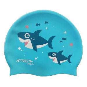Touca De Natacao Infantil Azul - Es372 Preto