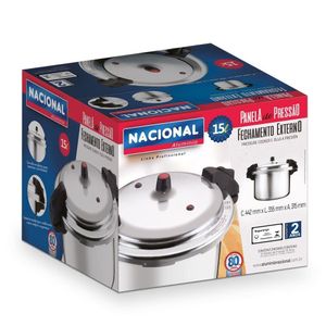 Panela De Pressao 15L Nacional 16805