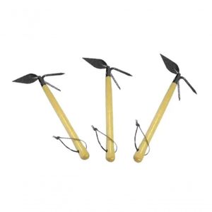 3 Pcs. Sachos Duplos Coração/Rastelo Corneta Cabo 40Cm