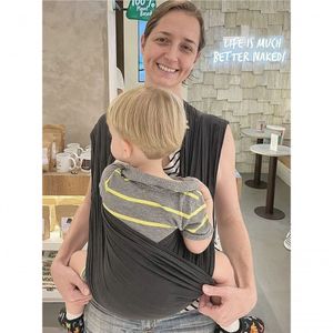 Sling Canguru Piepao Fast Wrap Sling: Fastsling - Cinza Chumbo Tamanho G