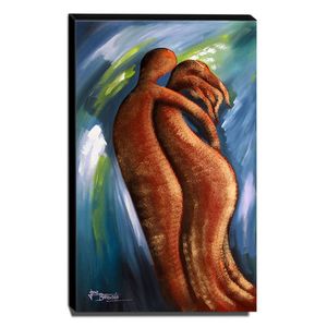 Quadro De Pintura Escultura 100X60Cm-1159