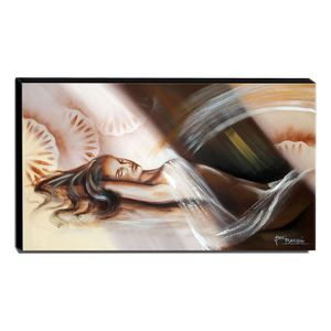 Quadro De Pintura Nu 70X120Cm-1583