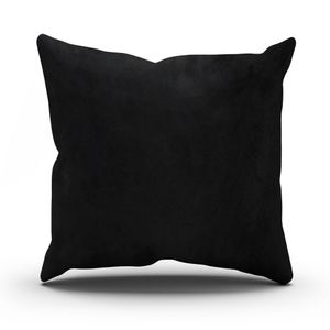 Almofada Cheia Preta 43X43Cm