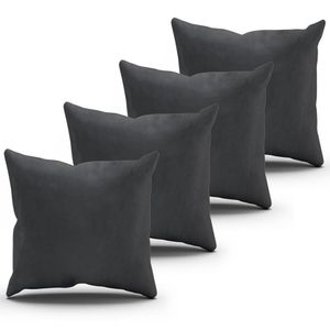Kit Almofadas Cinzas 43X43Cm Cada