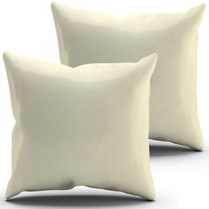 Kit Almofadas Bege 43X43Cm Cada