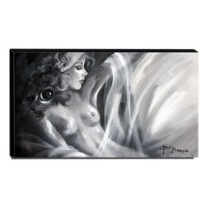 Quadro De Pintura Nu 70X120Cm-1603