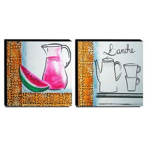 Quadro De Pintura Cozinha 30X30Cm-0835