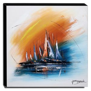 Quadro De Pintura Decorativo 60X60Cm-1685