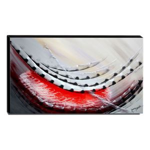 Quadro De Pintura Abstrato 70X120Cm-1678