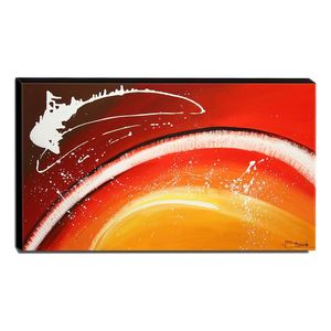 Quadro De Pintura Abstrato 70x120cm-1792
