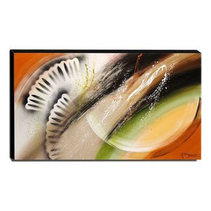 Quadro De Pintura Abstrato 70x120cm-1454