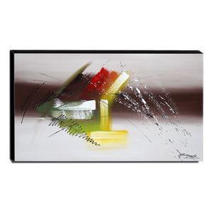 Quadro De Pintura Abstrato 60x105cm-1655
