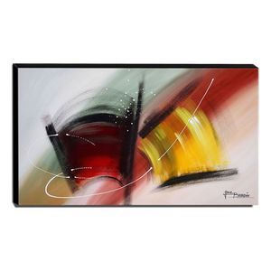 Quadro De Pintura Abstrato 60x105cm-1649