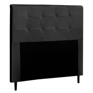 Cabeceira Cama Box Casal Queen Luna 160Cm Preto
