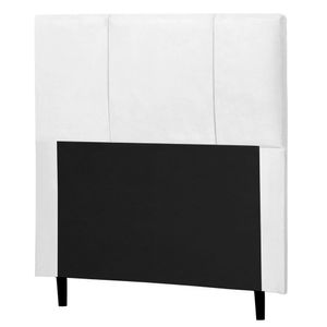 Cabeceira Cama Box Solteiro Donna 90Cm Branco