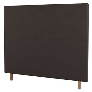 Cabeceira Cama Box Casal Queen Size Cairo 160cm Marrom