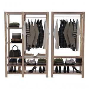 Kit Estantes Com Organizadores De Roupas Multiuso