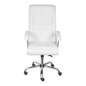 Cadeira Para Escritório Com Rodízios E Molas Office Oslo Branco