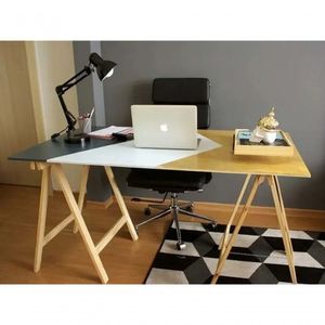 Cavalete De Madeira Para Mesa Atelie Apoio Tampo 100cm