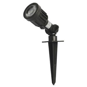 Espeto De Jardim Garden Lamp Embutir Ip65 250 Lúmens 3000k Branco Quente 5w Bivolt 38° Preto Llum Bronzearte