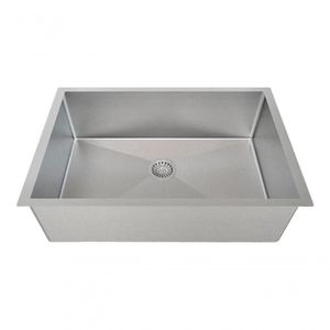 Cuba Inox 60X40 Retangular C/ Válvula Pia Sacada Apartamento
