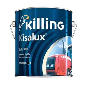 Tinta Esmalte Industrial Kisalux 3.6lt Branco