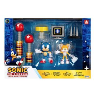 Playset Mini Figuras Sonic Tails Dioramacandide