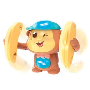 Brinquedo Gira Macaco Com Som E Luz - Dm Toys