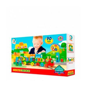 Trenzinho Didático Baby Land 70 Peças - Cardoso