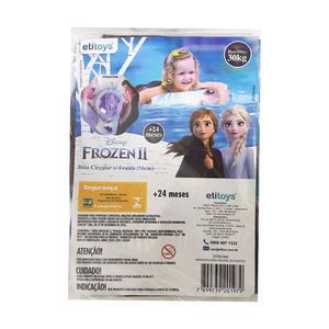 Boia Circular Com Fralda Inflável 56Cm Frozen - Etitoys