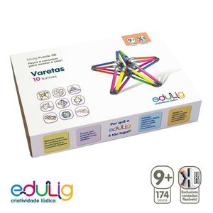 Quebra-cabeça Puzzle 3d Varetas - 170 Peças