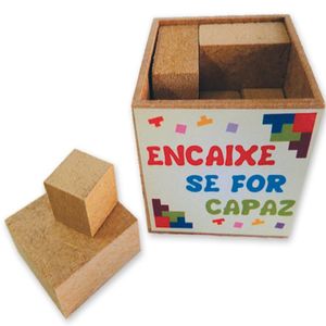 Desafio Encaixe Se For Capaz - Madeira - 2917 - Maninho