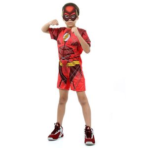 Fantasia Infantil - The Flash Curto Com Musculatura Liga Da Justiça - Tamanho P (3 A 5 Anos) - 16031 - Sulamericana