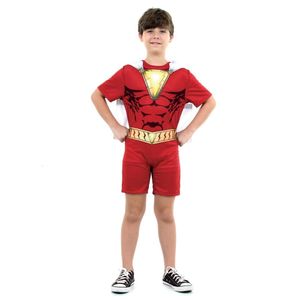 Fantasia Infantil - Shazam Curto - Tamanho G (9 A 12 Anos) - 915890 - Sulamericana