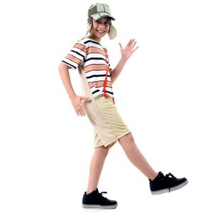 Fantasia Infantil - Chaves Curto - Tamanho M (6 A 8 Anos) - 16140 - Sulamericana