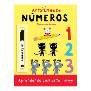 Livro Arty Mouse - Números - Aprendendo Com Arte - Catapulta